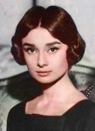Young Audrey HepburnClick